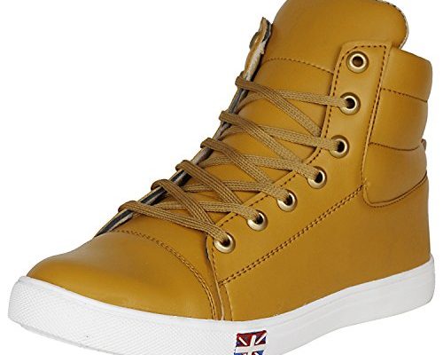 kraasa men's synthetic leather boots
